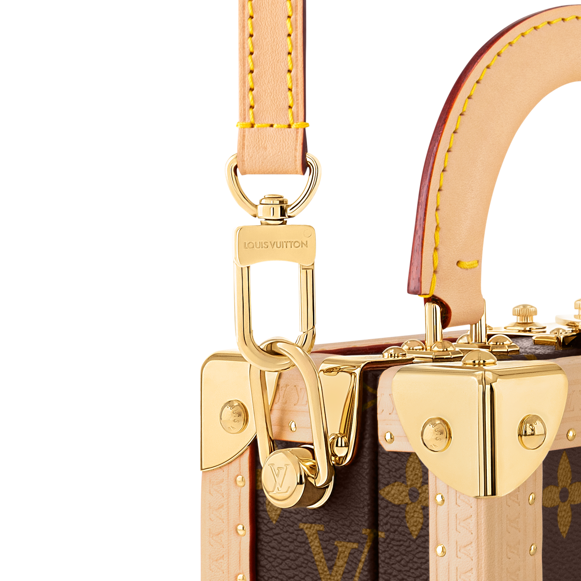 み出品 LV × TM ミニ スクエア トランク その他キャンバス｜ルイ